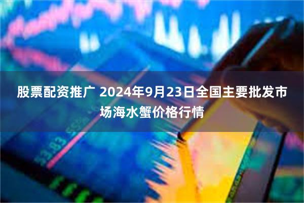 股票配资推广 2024年9月23日全国主要批发市场海水蟹价格行情