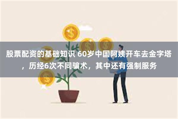 股票配资的基础知识 60岁中国阿姨开车去金字塔，历经6次不同骗术，其中还有强制服务